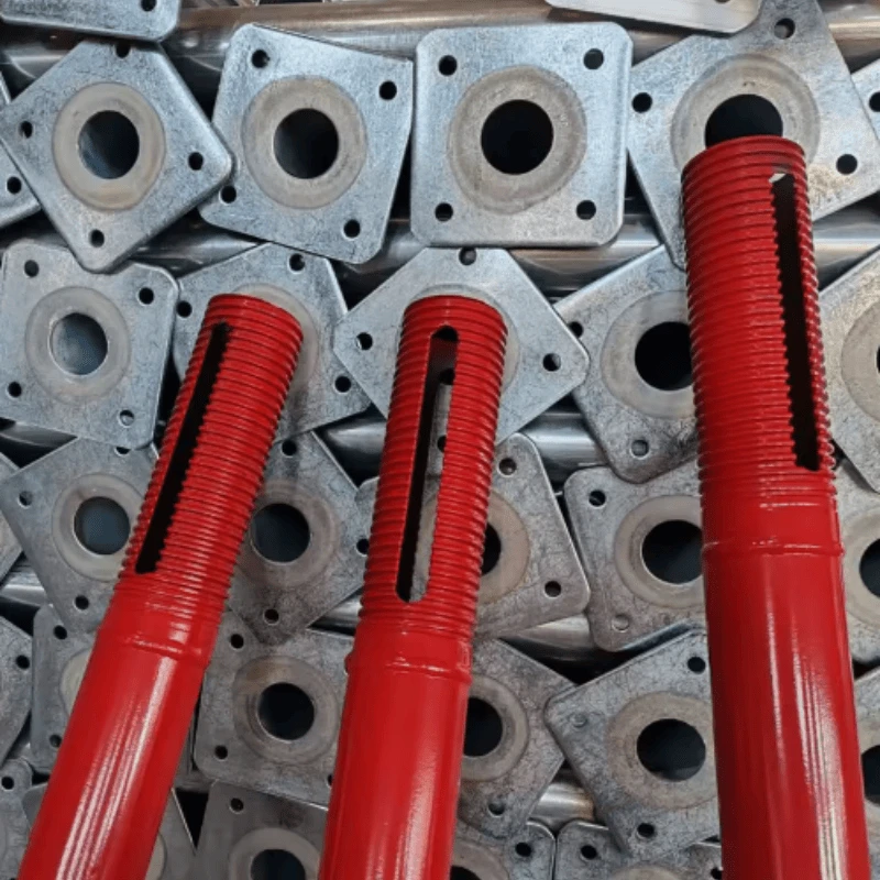 Telescopic Welded Steel Support Prop Industrial Building Construction Use high quality